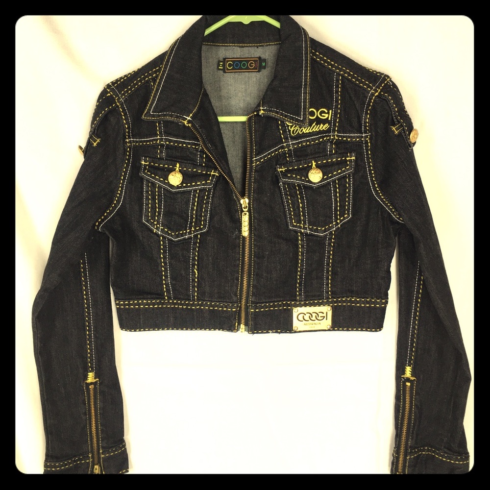 Coogi Dark Denim Jacket